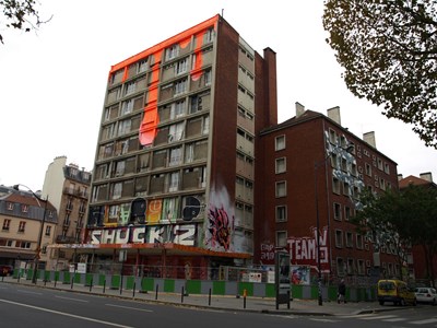 photo graffiti Paris 13eme arrondissement